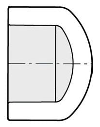 447-015, 1-1/2 PVC CAP SOC SCH40
