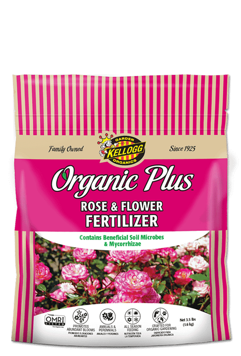 KELLOGG- 3003 Garden Organic Fertilizer Rose & Flowers, 4-6-2