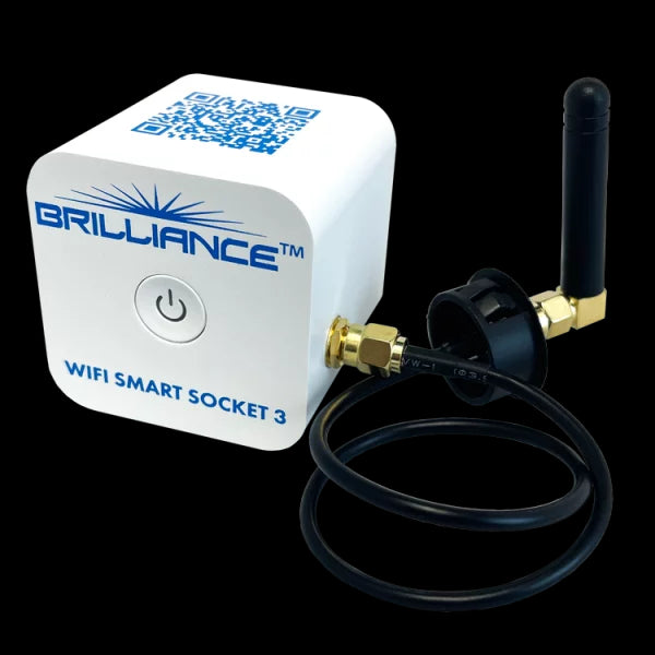 Brilliance LED WiFi Smart Socket 3.0; Android & iPhone compatible
