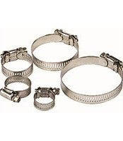 Aqualine WHC 10 9/16" - 1-1/16" Stainless steel worm hose clamp