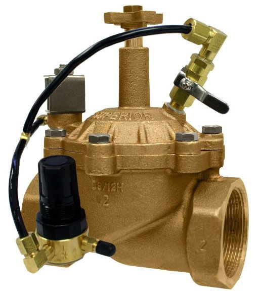 Superior 2" 950 Pressure Regulating Automatic Irrigation Electric Valve, 24V Coil