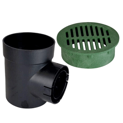 NDS-101GRKIT, Speed Basin Kit With 6" Green Round