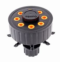 NDS-1/2" FIPT, Adjustable Flow, 8 Port Drip Manifold