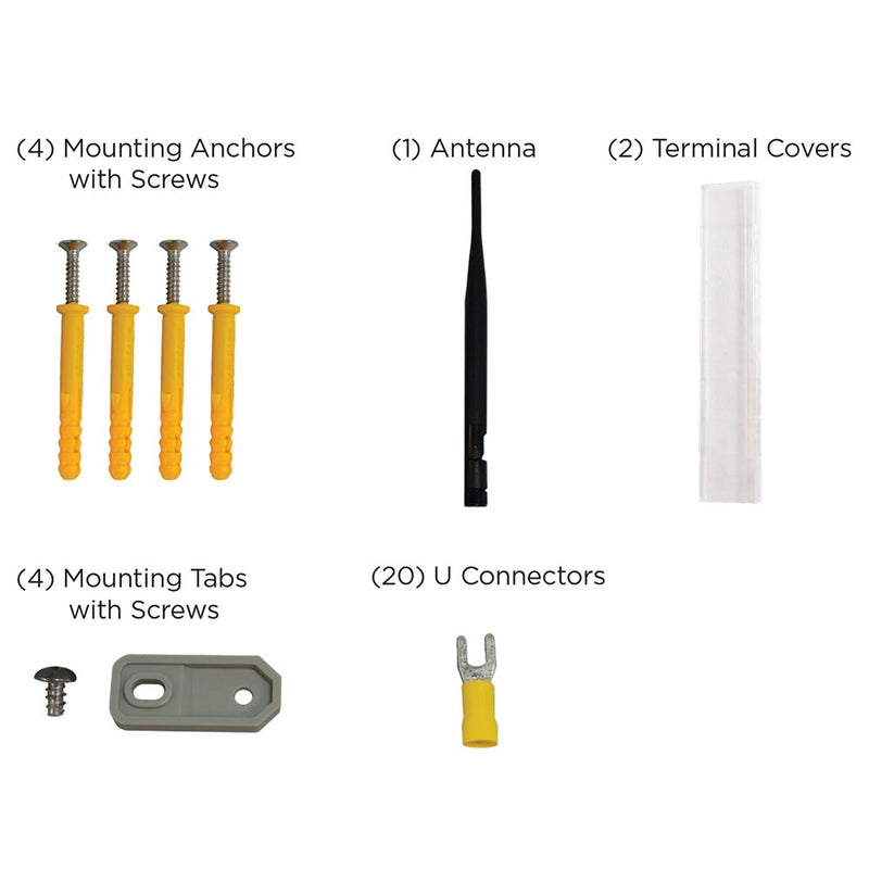 Brilliance BRI-SECTOR-SELECTOR, Sector Selector 800W Smart Controller with antenna, 4 sectors (200W each) 8-25V AC/DC inp