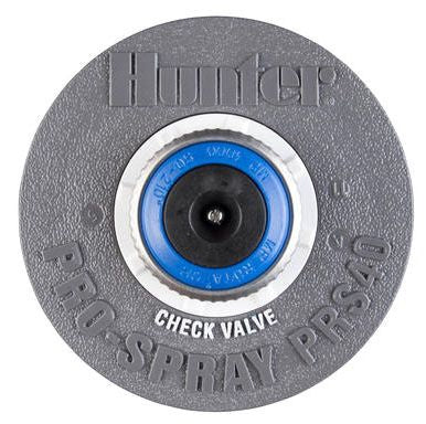 Hunter- PROS 04 PRS40 CV, 4"Pop Up Spray Body With Pressure Regulator&Check Valve