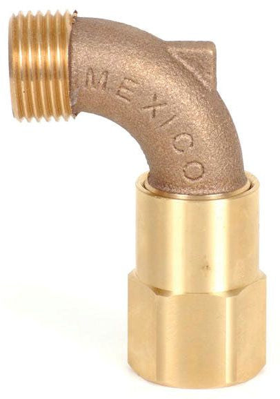 Hose ELL Swivel 3/4" Female Pipe x 3/4" Male Hose Thread