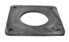 Flat Flange 6x6x1/4"