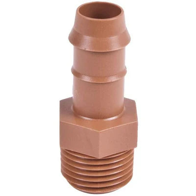 NDS- BTMA 1775, 17MM, 3/4" Barbed Male Adapter