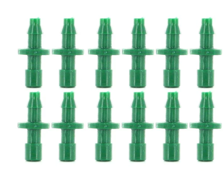 DIG- TOP-200, Drip Emitter 12-Outlet Manifolds Kit Assembly With 2.2 GPH per Outlet, Green