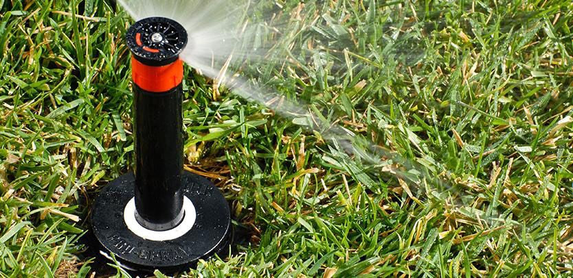 Hunter PROS 04 4" Pop Up Spray Body, Accept Female Thread Nozzles