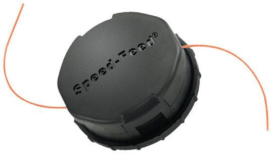 Echo hedge trimmer head with a black color scheme, featuring the Echo brand logo on the side.