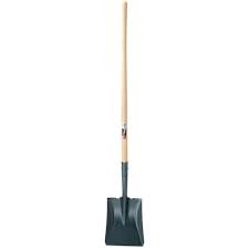 Ames true temper eagle shovel with wood handle, square