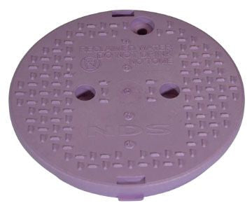 NDS-10" Round Cover Reclaimed Water