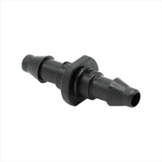 1/4 Long Barb Fittings, Black