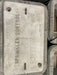 A gray concrete pull box lid with the words 'SPRINKLER CONTROL' written on it.