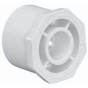 ERA- 437-337-I, 3X1-1/2 PVC RED BUSH SPIGOTXSOC SCH40- Import