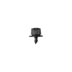 DIG- 06-011, Adjustable Dripper on barb 0-10 GPH, 8 stream 360 , Black
