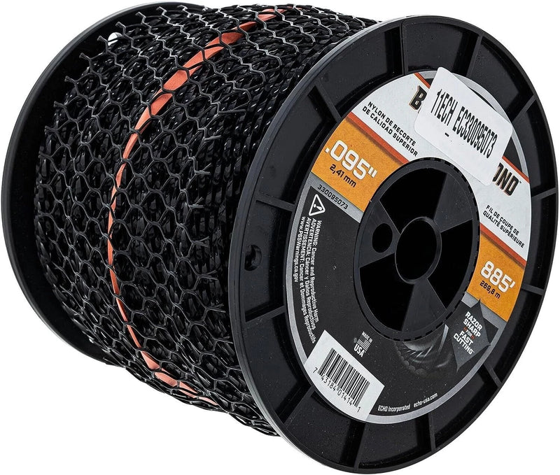Echo 330095073, 885FT DONUT .095 3LB BLACK DIAMOND