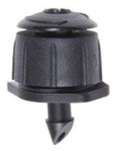 DIG- 06-033, 0-30 GPH, 360 Adjustable Bubbler on BARB, Black
