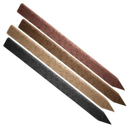 EdgeEpic BB-STAKE, Bend-A-Board Stake 12", Red Wood