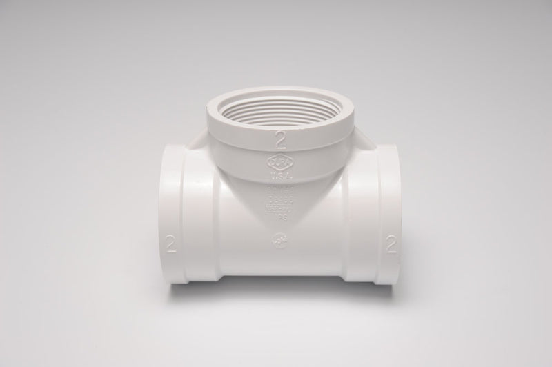405-005, 1/2 PVC TEE FPT SCH40