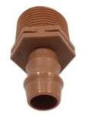 NDS- BTMA 1775, 17MM, 3/4" Barbed Male Adapter