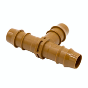  1/2 Barb Fittings 17mm insert tee .600" ID
