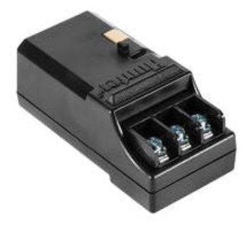 A black Hunter brand sprinkler controller expansion module with three stations, designed for use with a PRO-C controller series.