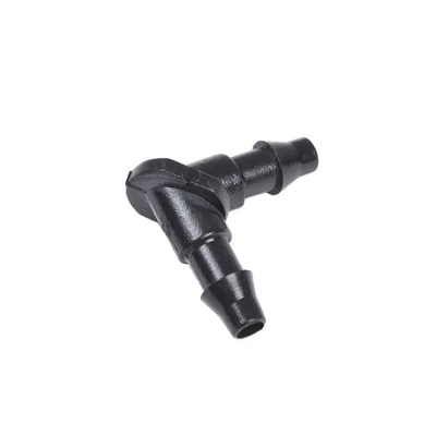 1/4 Insert Elbow Barbed X Barbed Black