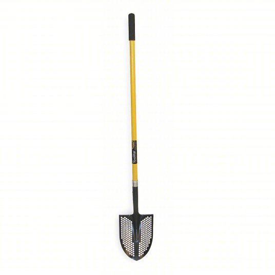 48" Round Easy Dig Mud Shovel, Fiberglass Handle