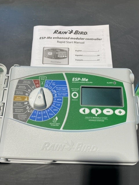 Rain Bird ESP4MEI 4 Station Modular Indoor Controller 120V Not Wi-Fi c ...