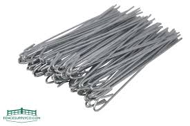 TIE9x91/2, Chain Link Hooked Tie Wire 9 Gauge x 9-1/2", 100 per Box/Bag