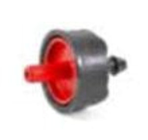 DIG- PCO-040, 4 GPH Self- flushing Pressure Compensating Drip Emitter W/ Barbed Inlet-Red