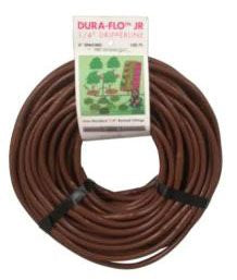 NDS-SFJR-BR-06-01 1/4" Dura Flo Jr Dripline, 0.170" ID X 0.250 OD, 6" Spacing 1/2 GPH, 100'/RL