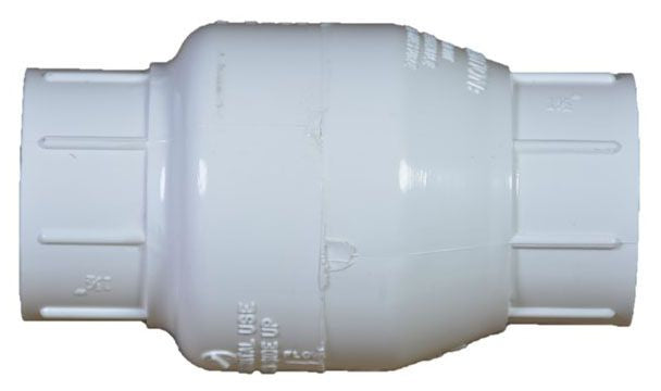NDS- 1520-12, 1 1/4" PVC IPS Swing Check Valve S X S
