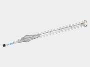 Echo Mid-Reach Hedge Trimmer Attachment with double-sided blades and a gray body.