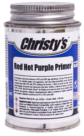 Christy, 1 Quarter, 32 Oz Red Hot Purple Primer