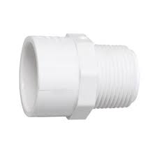 ERA- 436-101-I, 3/4X1/2 PVC RED MALE ADAPT MPTXSOC SCH40-Import
