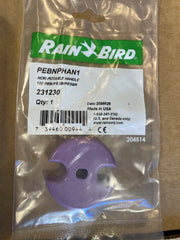 Purple Flow Control Valve Handle Assembly