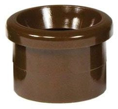 DIG 1/2 PVC compression adapter .670" OD, Brown