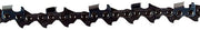 Echo 28-inch chainsaw saw chain with a round ground professional sequence, showing the teeth and links.