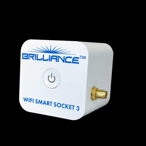 Brilliance LED WiFi Smart Socket 3.0; Android & iPhone compatible