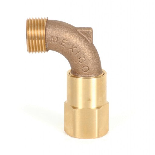 Hose ELL Swivel 1" Female Pipe x 3/4" Male Hose Thread