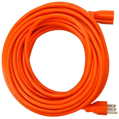 Christy-16 Gauge, 3 Conductor SJTW Extension Cord 50' - Orange