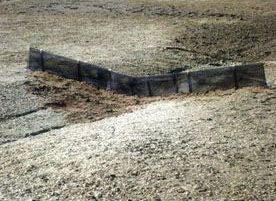 Ertec Ditch & Swale Protection, 3' Lengths, 9" high checkdam segments interconnect