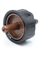 DIG- PCO-005, 0.5 GPH Self- flushing Pressure Compensating Drip Emitter W/ Barbed Inlet-Brown