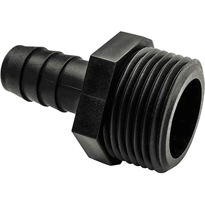 DIG 3/4 male adapter x 16 mm .520" ID insert connector