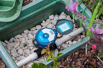 DIG 410BT-ASV, Blue Tooth Single-Station Battery Controller With 3/4" Anti-Siphon / With Rain Sensor Connection