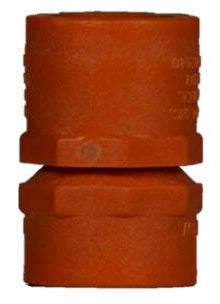 NDS- 1010-05-O, 1/2" X 1/2" Flo-Check Breakaway Coupling Valve FPT
