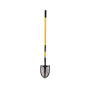 Christy, 48" Round Easy Dig Mud Shovel, Fiberglass Handle